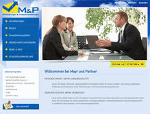 Tablet Screenshot of mayr-partner.com